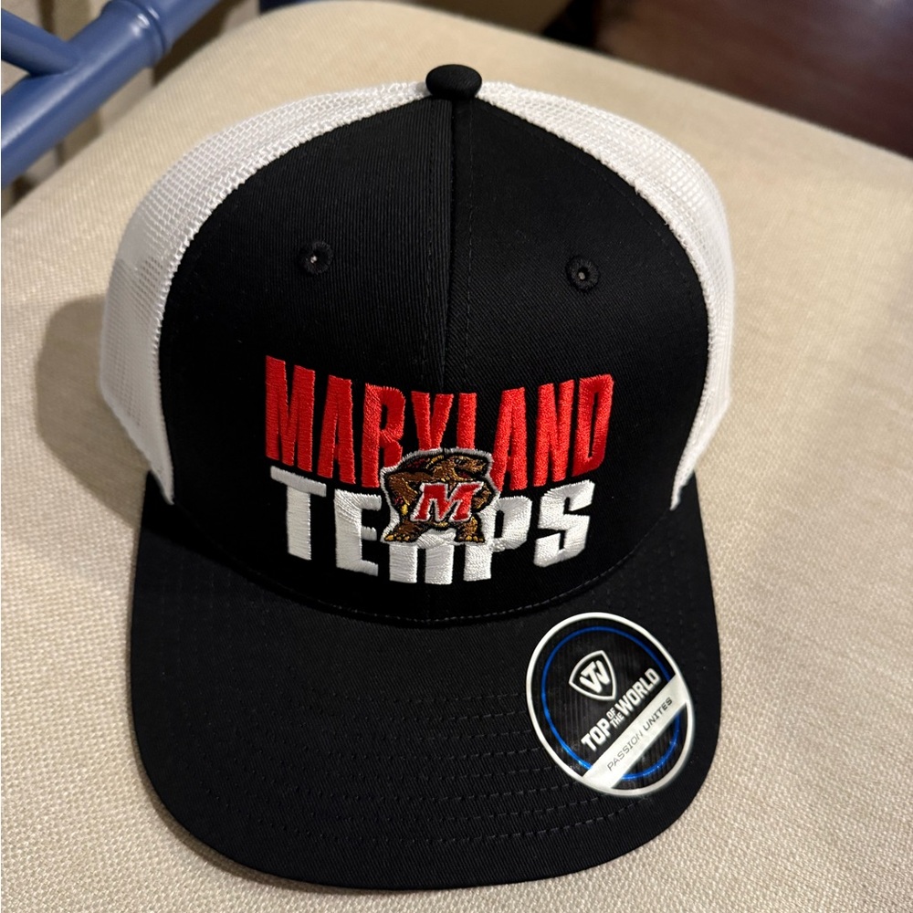 Top of The World Men’s Black Maryland Terrapins Trucker Hat OS